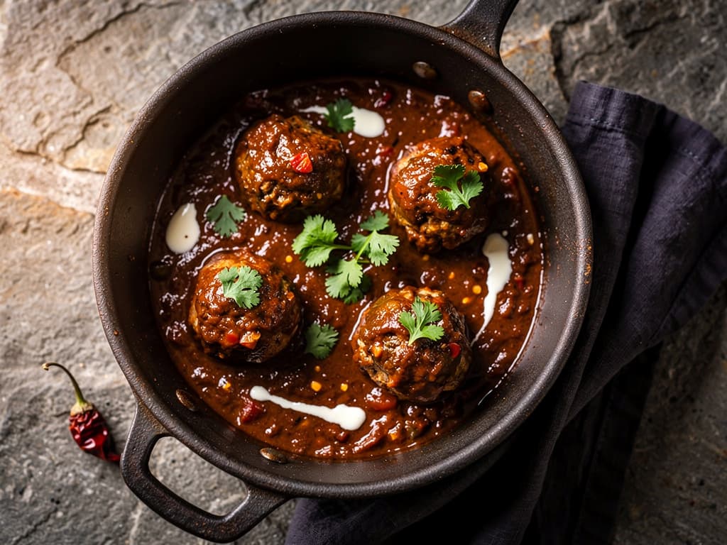albondigas chipotle gehaktballen chipotle saus