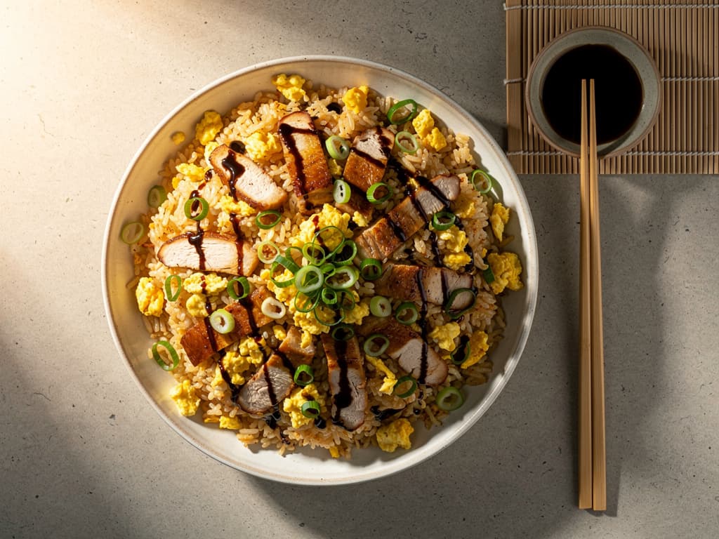 arroz chaufa peruaanse gebakken rijst