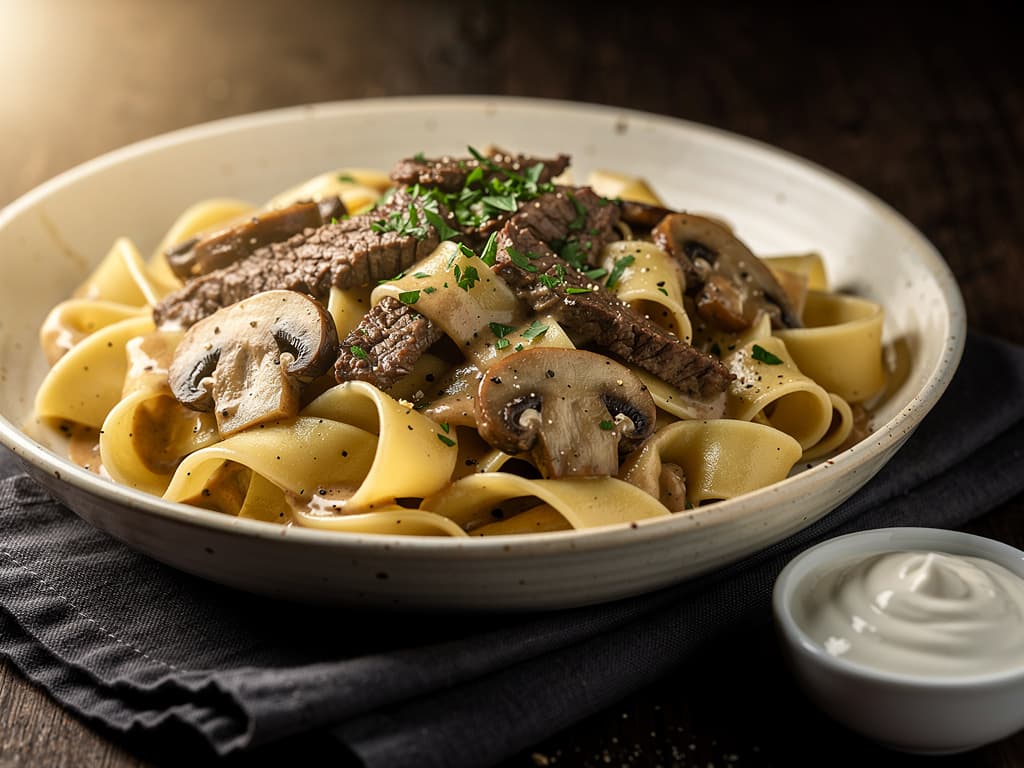 beef stroganoff slowcooker