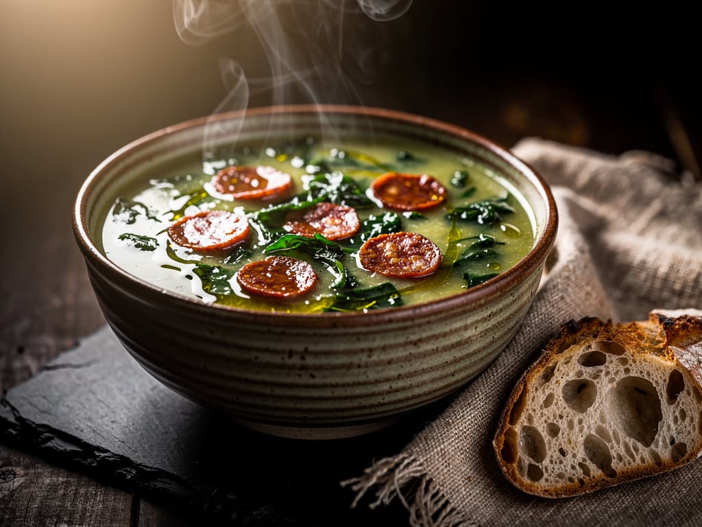 caldo verde portugese boerenkoolsoep met chorizo