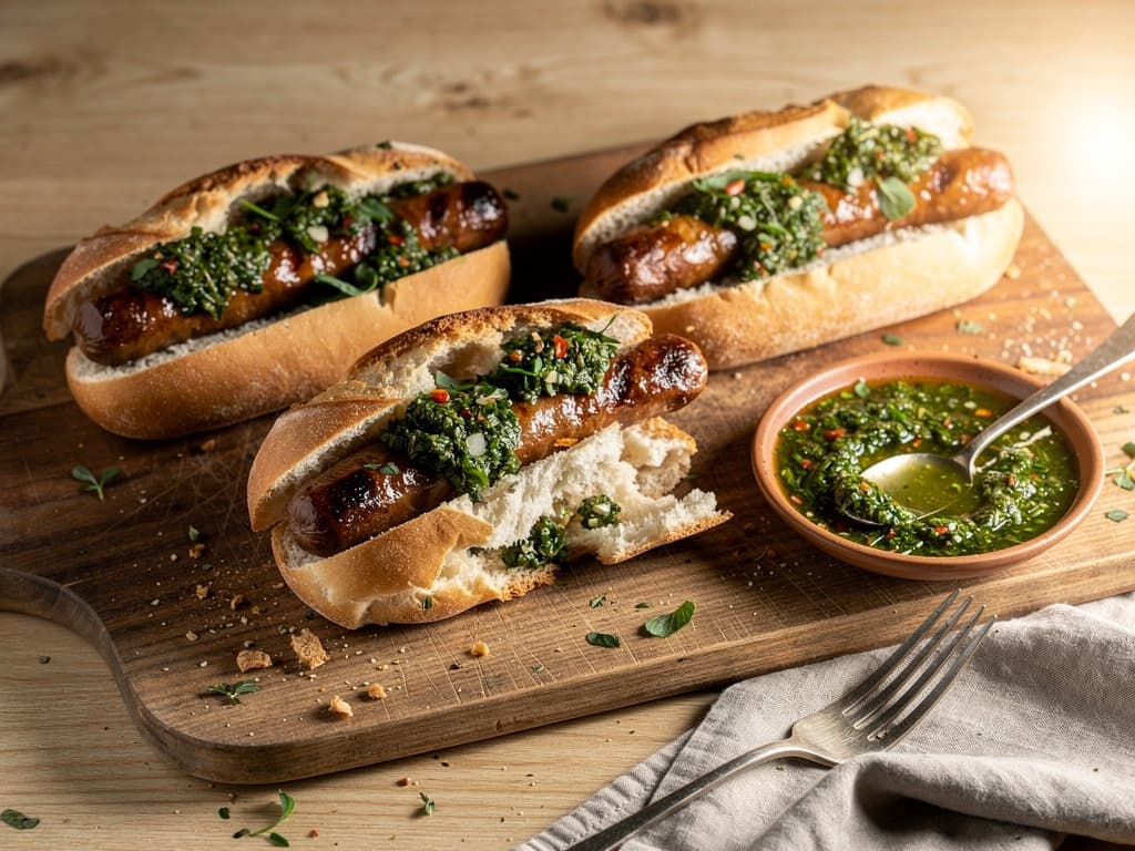 choripan argentijns chorizo broodje
