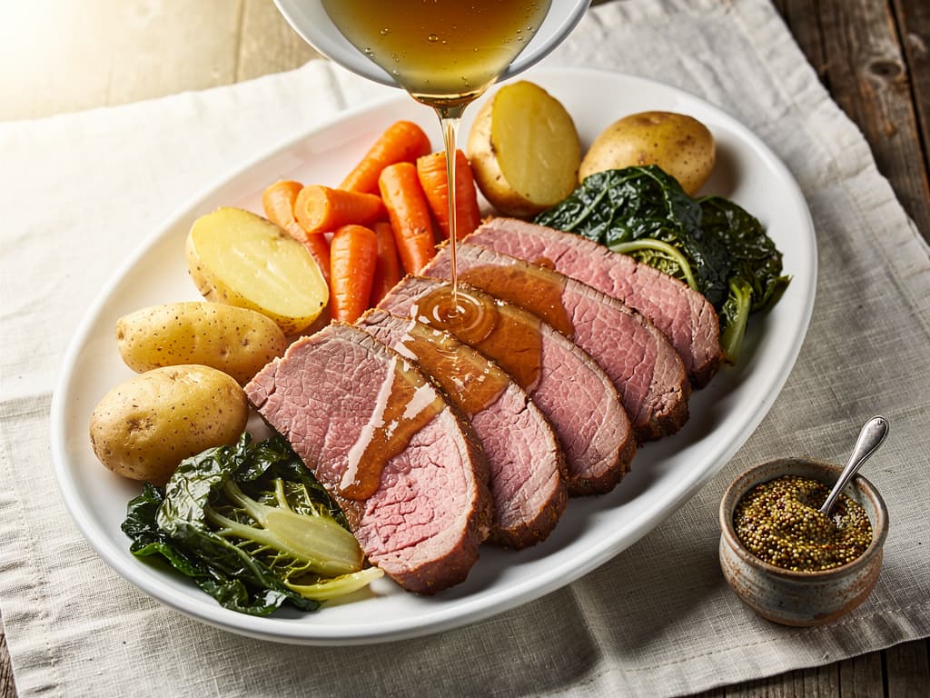 corned beef met kool slowcooker