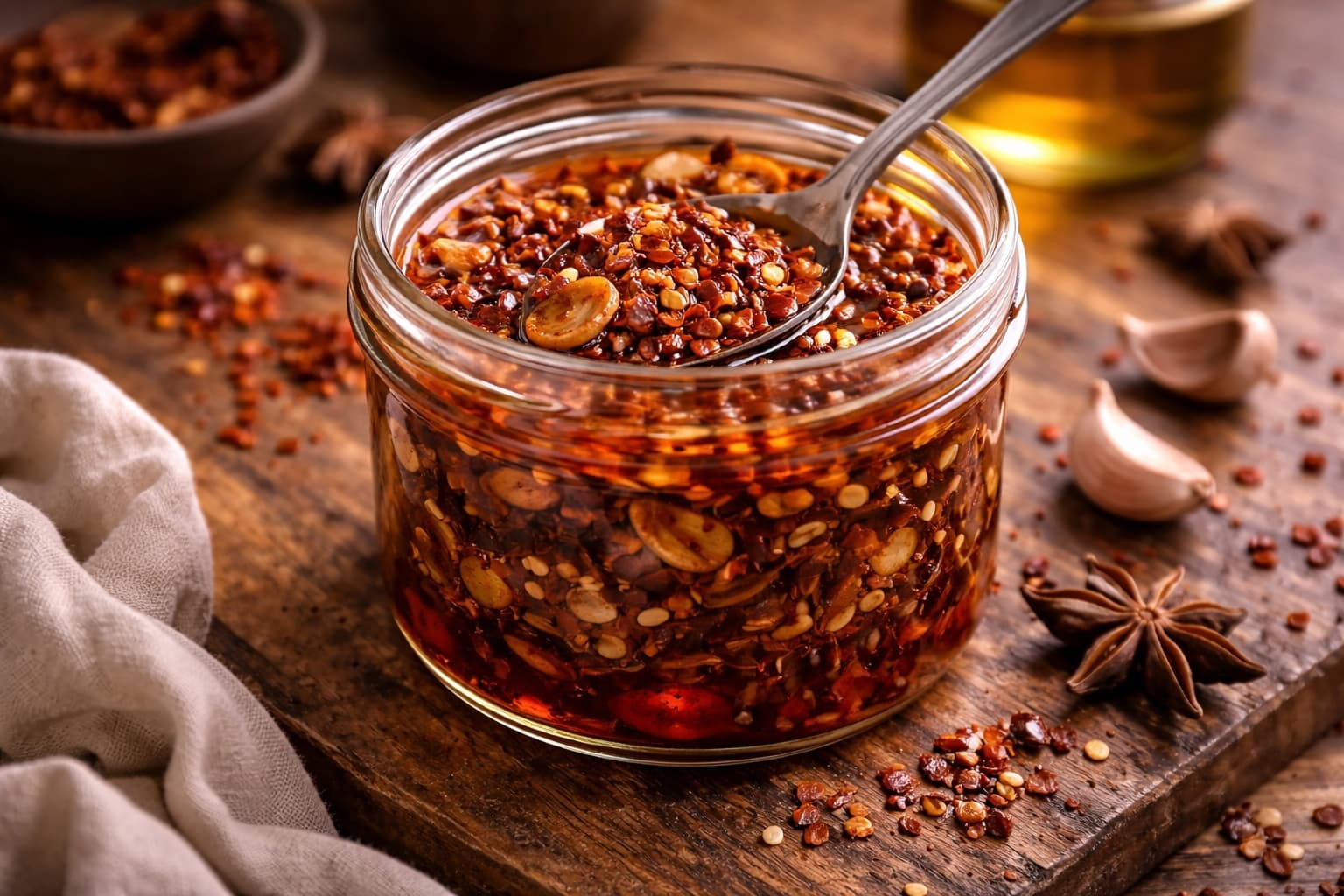 Crispy chili olie — Next-Dish