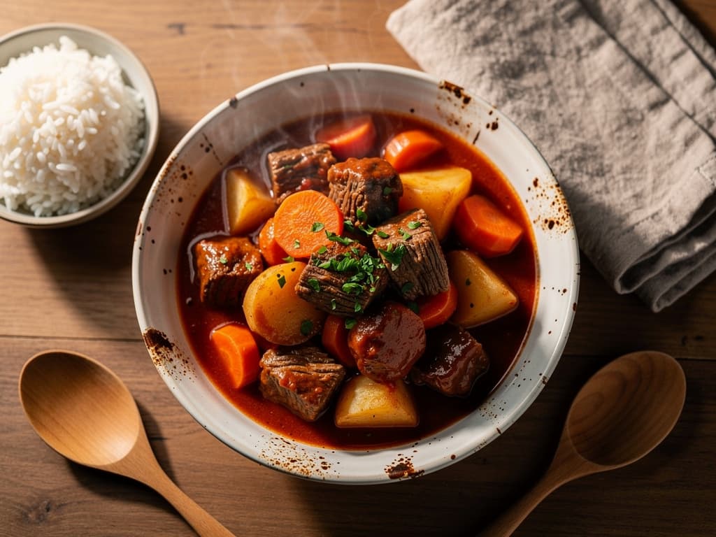 ensopado de carne braziliaanse rundvleesstoof