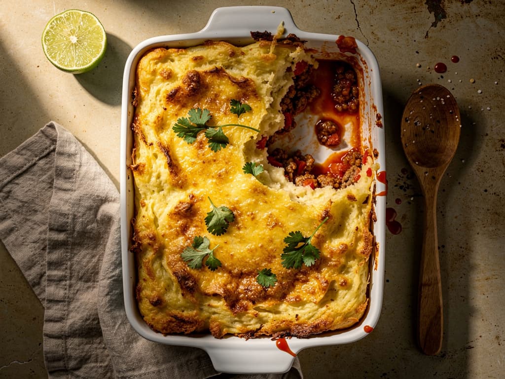 escondidinho braziliaanse aardappelgratin met rundvlees