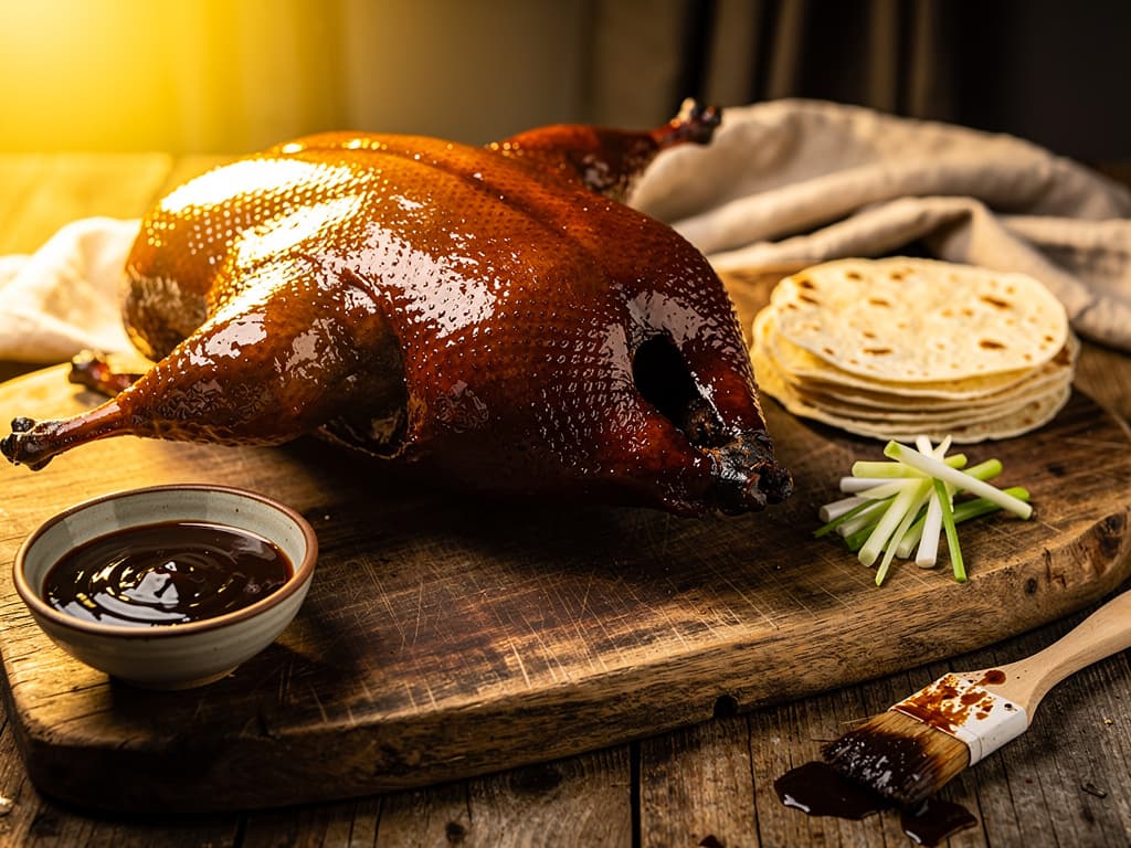 geroosterde peking eend