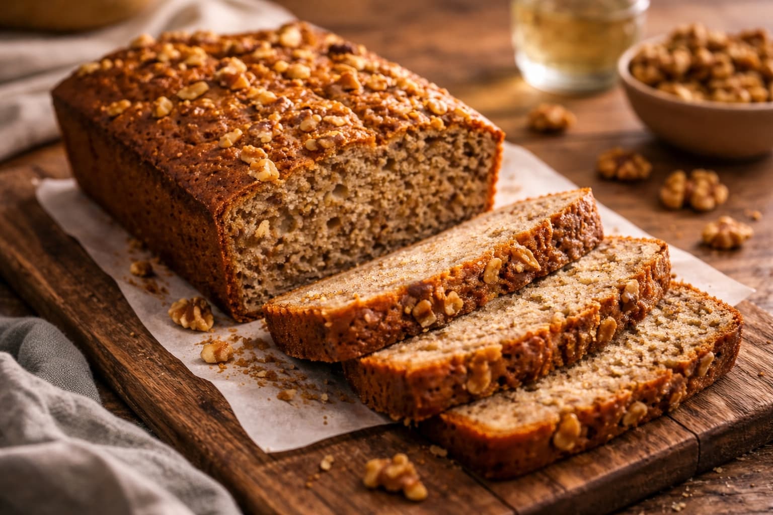 Gezond bananenbrood โ Next-Dish