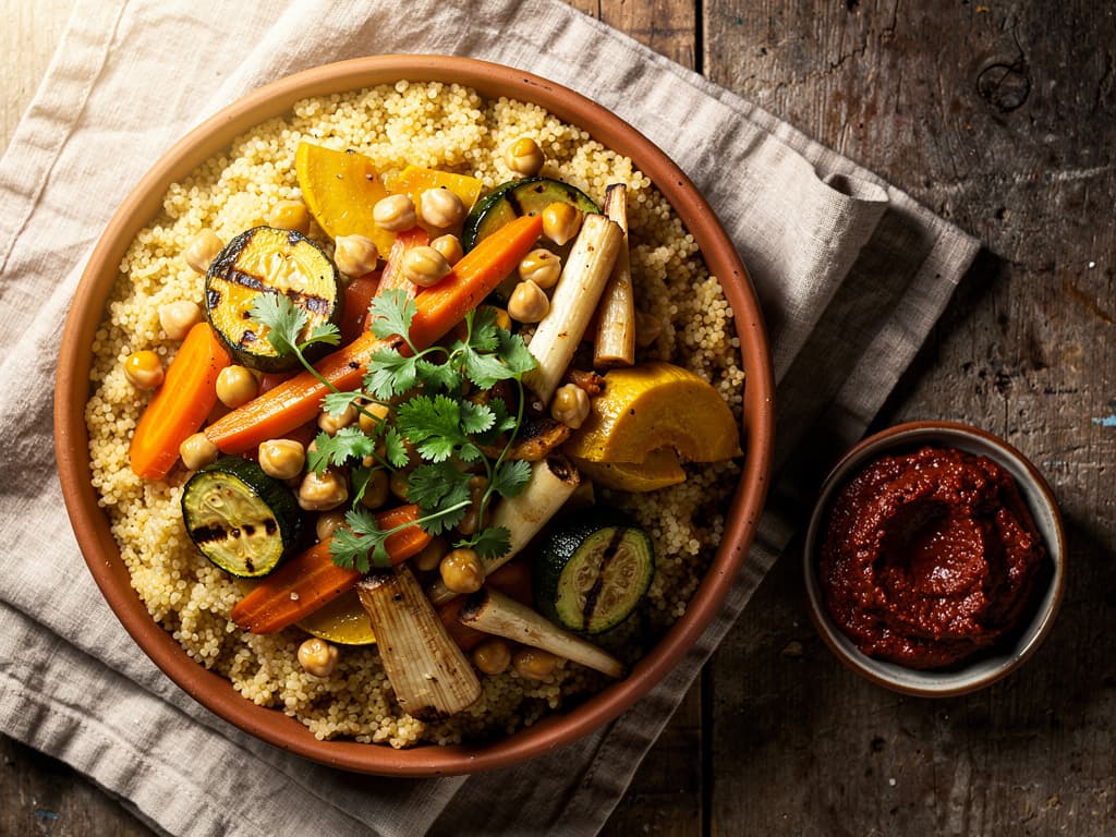 groente couscous met zeven groenten