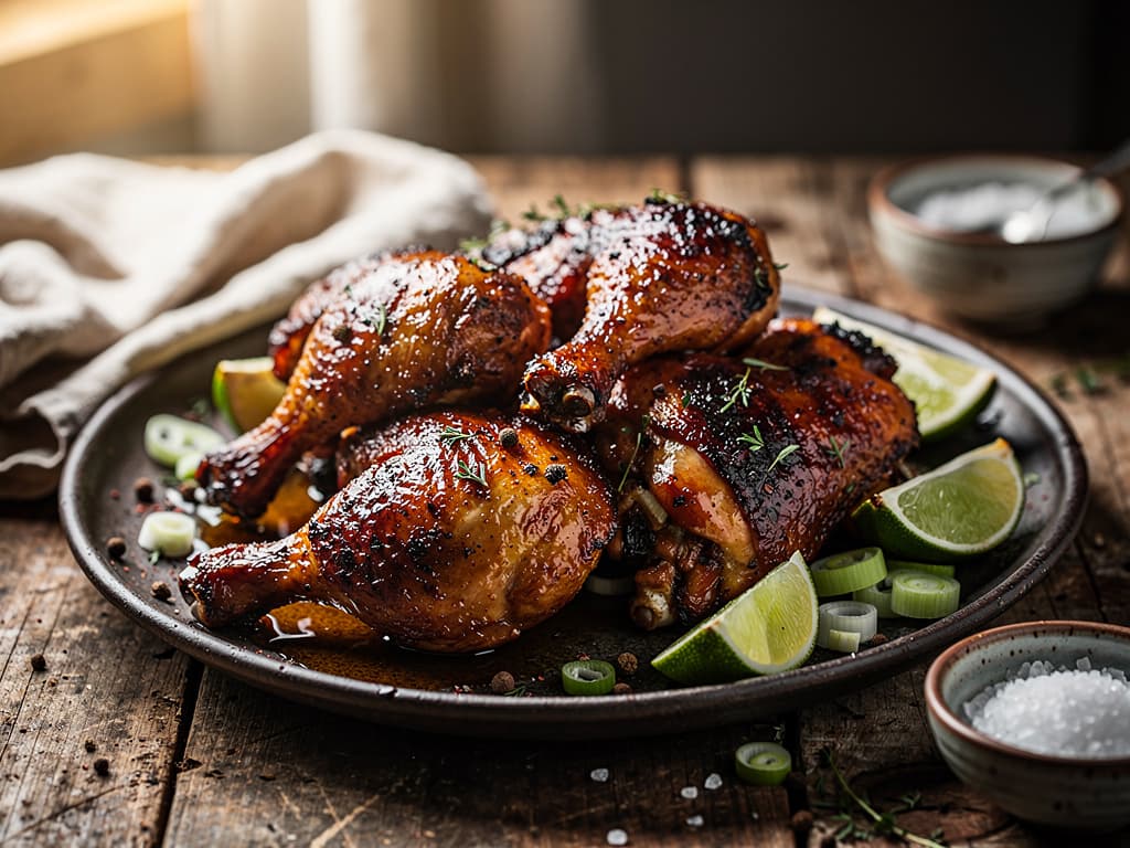 jerk chicken met piment en limoen
