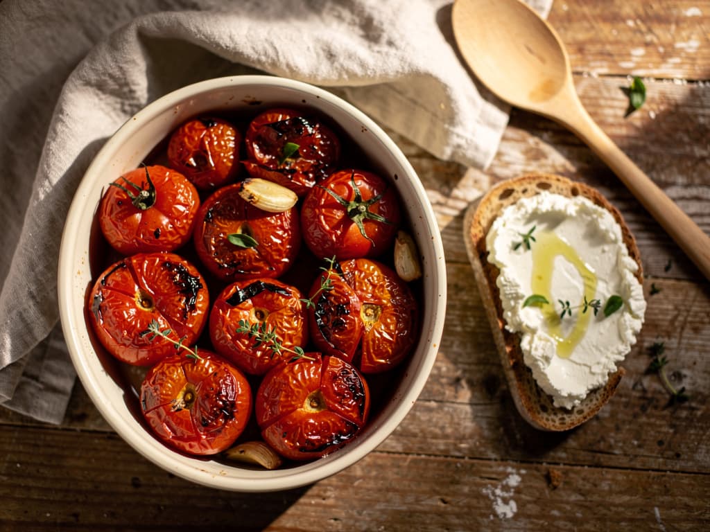 langzaam geroosterde tomaten uit de airfryer