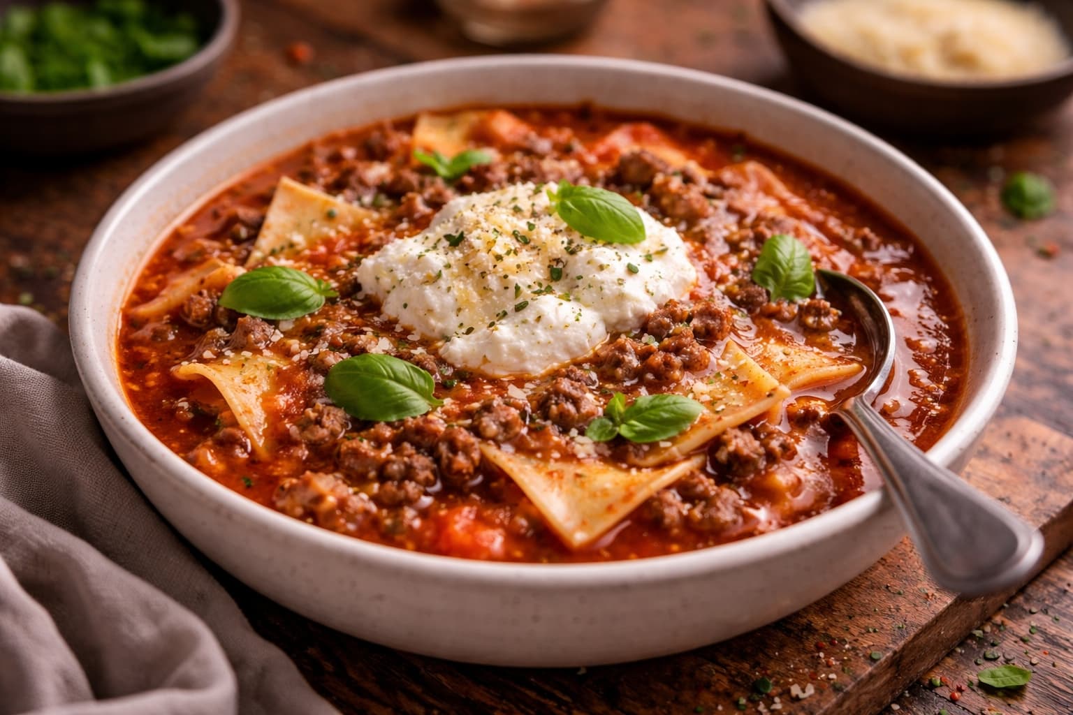 Lasagnasoep — Next-Dish
