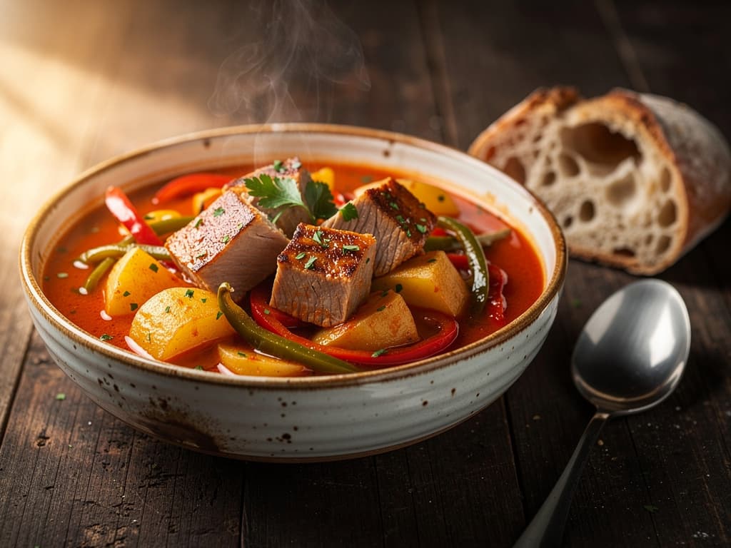 marmitako baskische tonijnstoof
