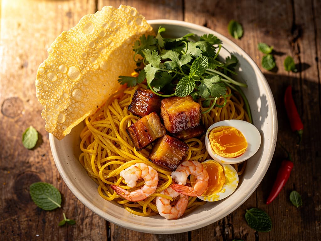 mi quang vietnamese noedelsoep
