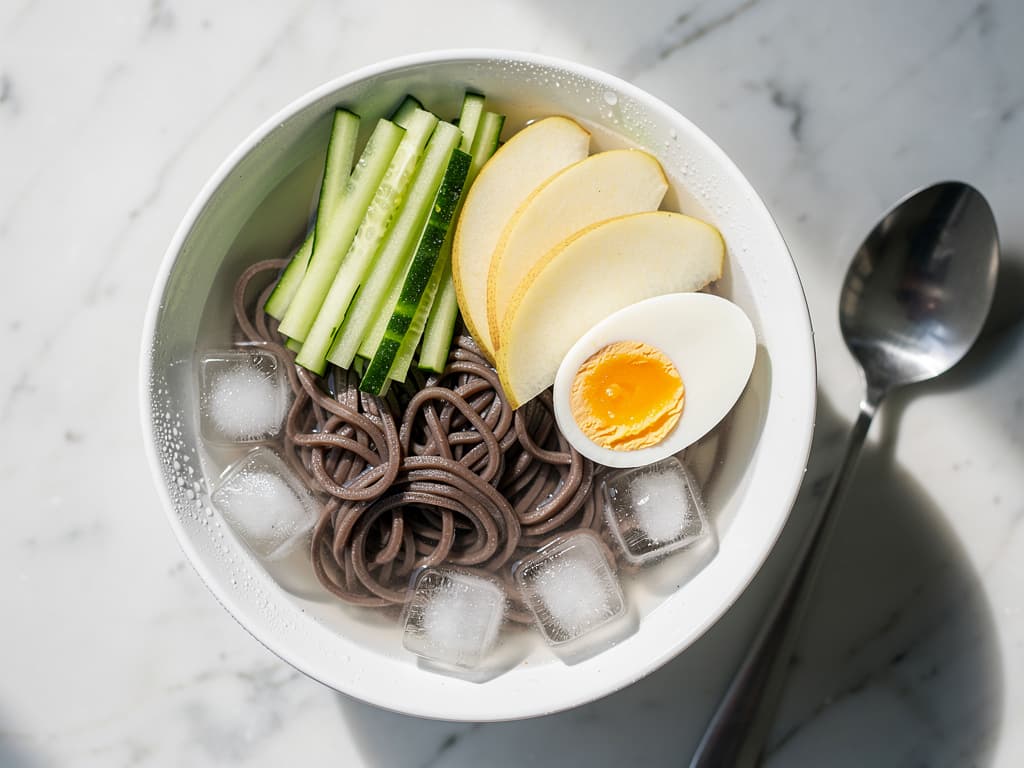 mul naengmyeon koude boekweit soep