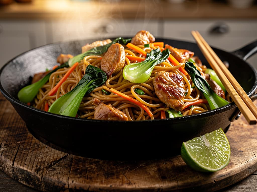 pancit canton gebakken noedels met groente