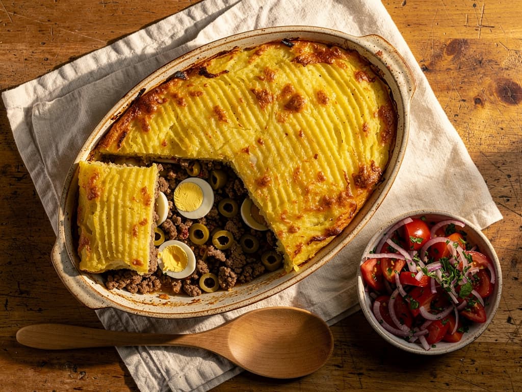 pastel de papas argentijnse ovenschotel met gehakt