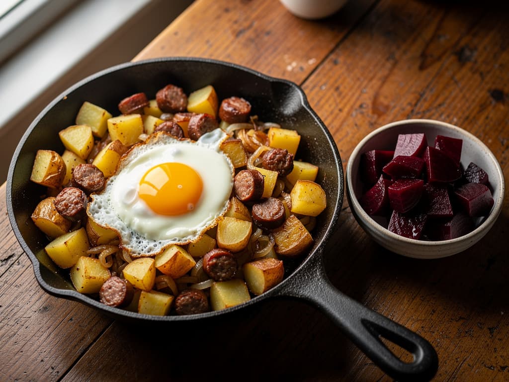 pyttipanna zweeds gebakken hash