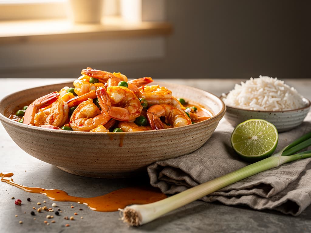 sambal goreng udang pittige garnalen met kokos