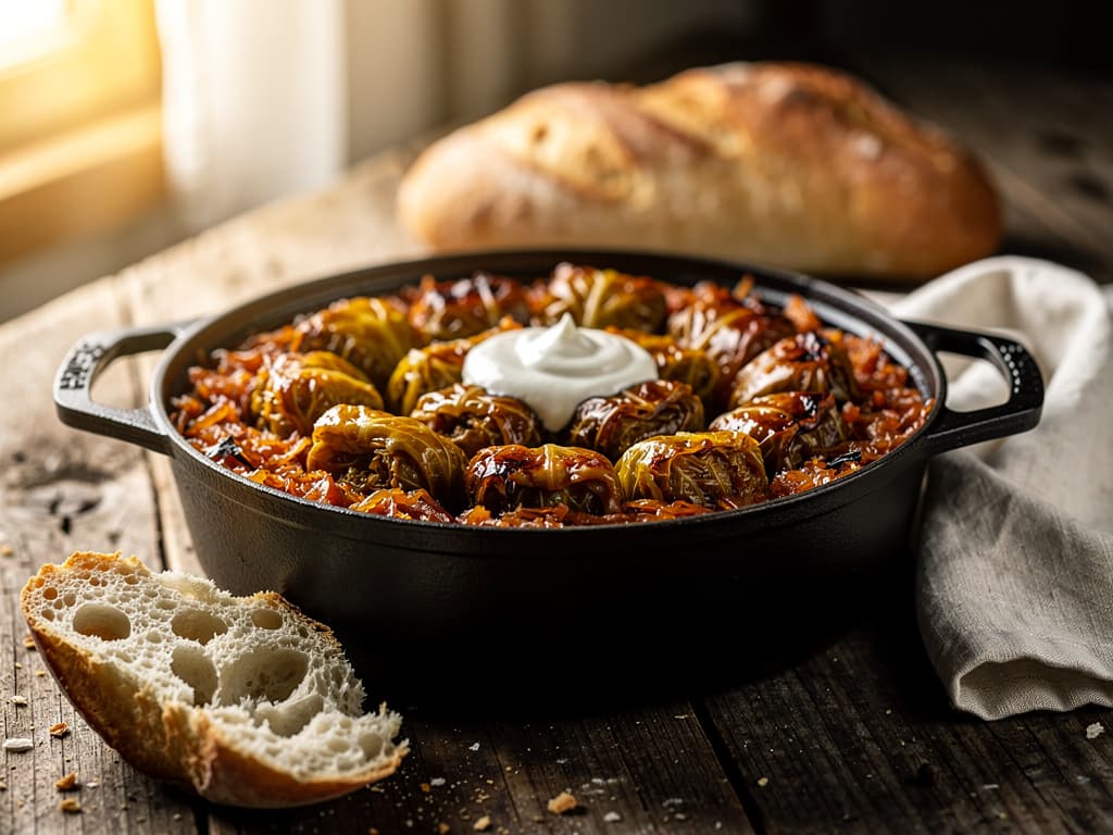 sarma bosnische gevulde kool met zuurkool