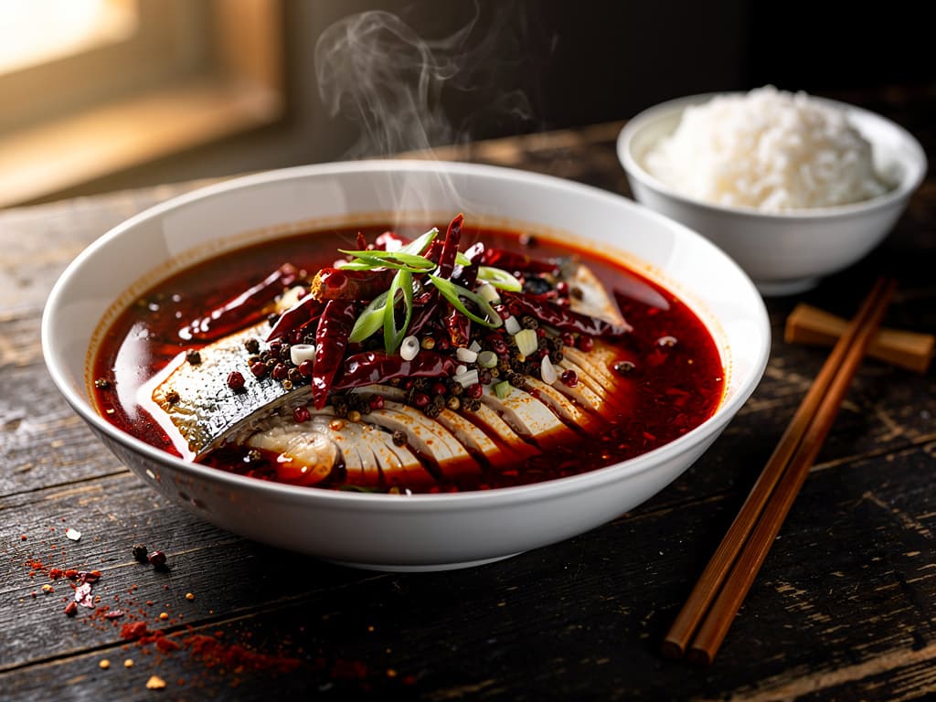 shui zhu yu chinese vis in pittige sichuan bouillon