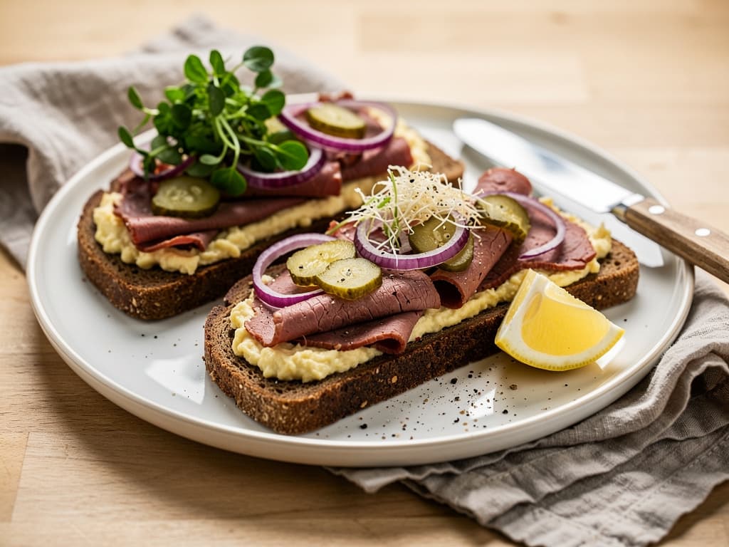 smorrebrod roast beef
