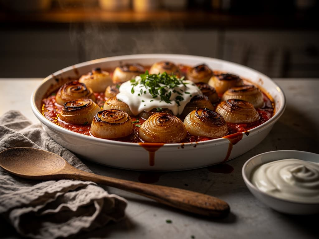 sogan dolma bosnische gevulde uien