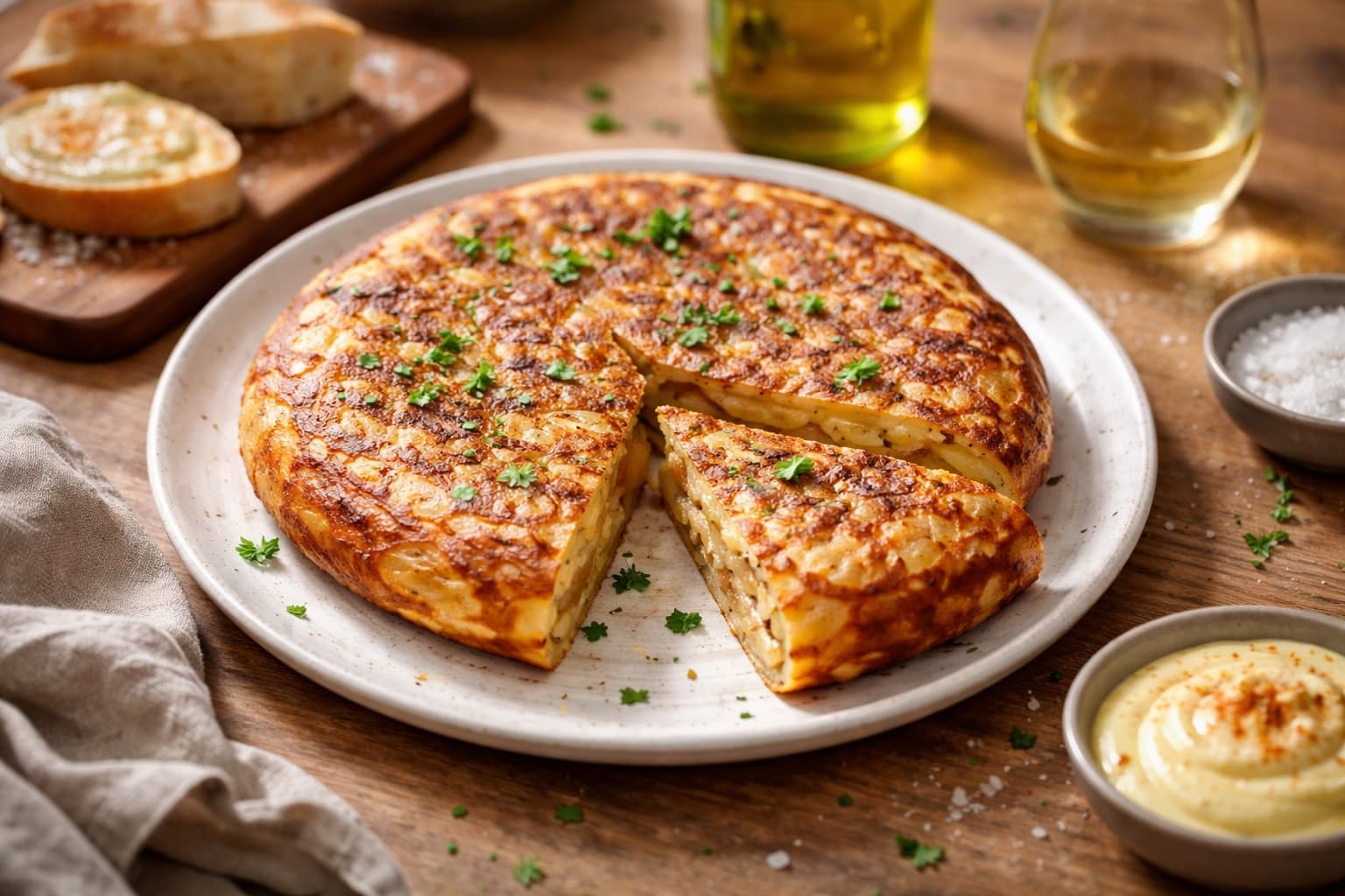 Spaanse Tortilla De Patatas