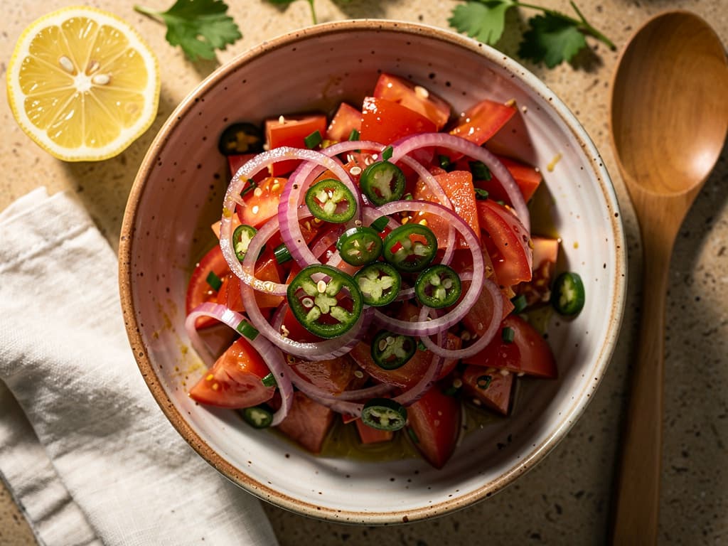 timatim salata ethiopische tomatensalade
