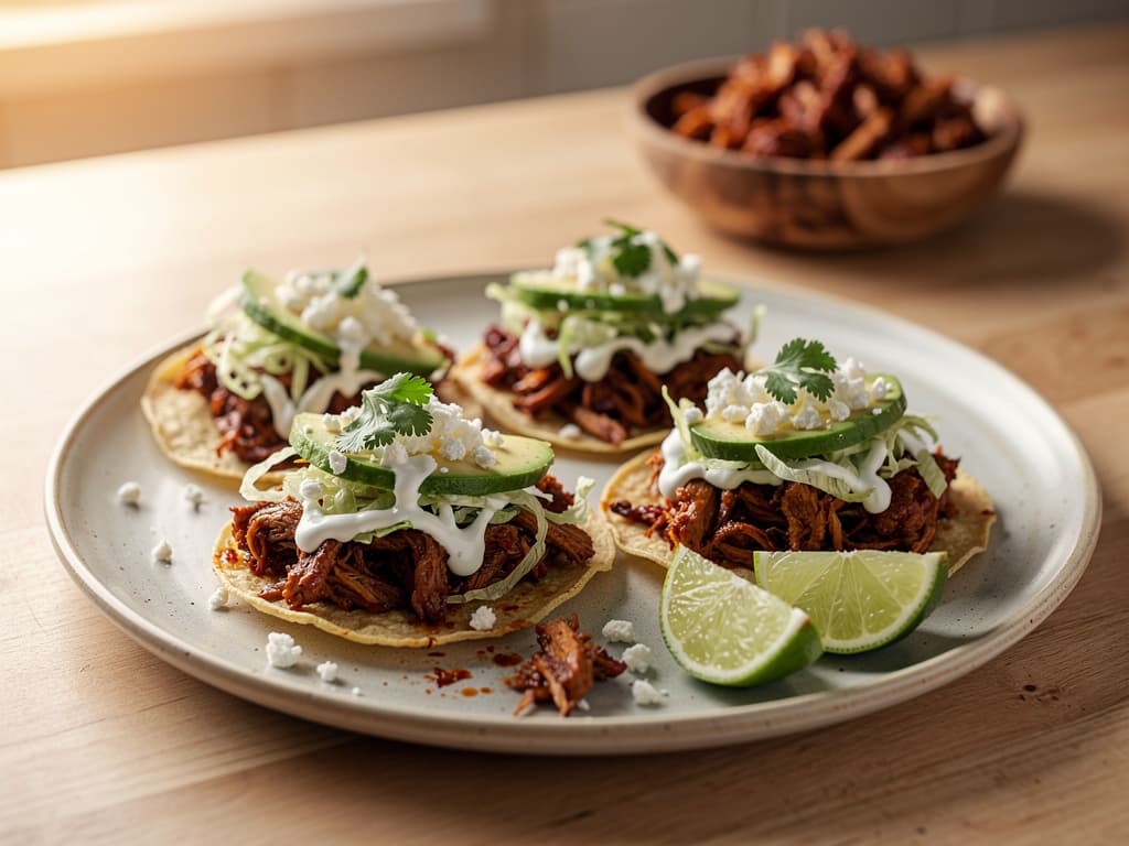 tostadas de tinga