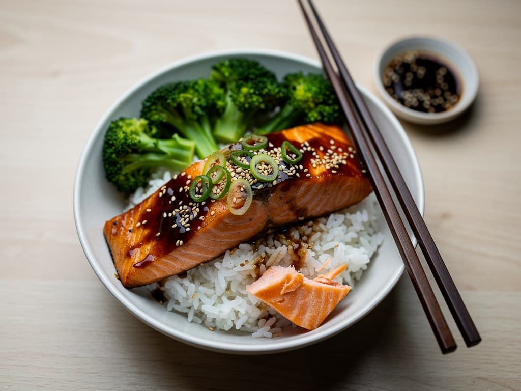 zalm teriyaki